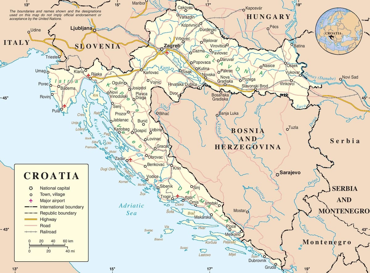 Hırvatistan sürüş göster