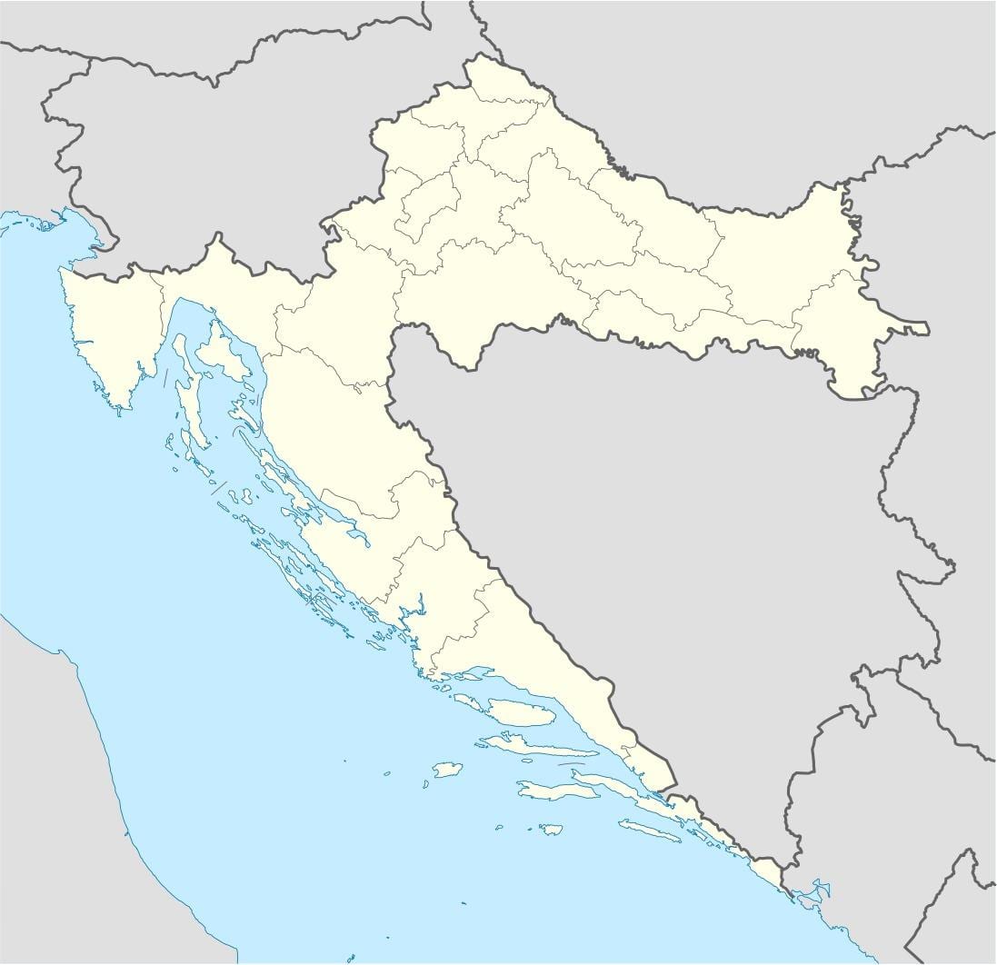 Hırvatistan konumu göster