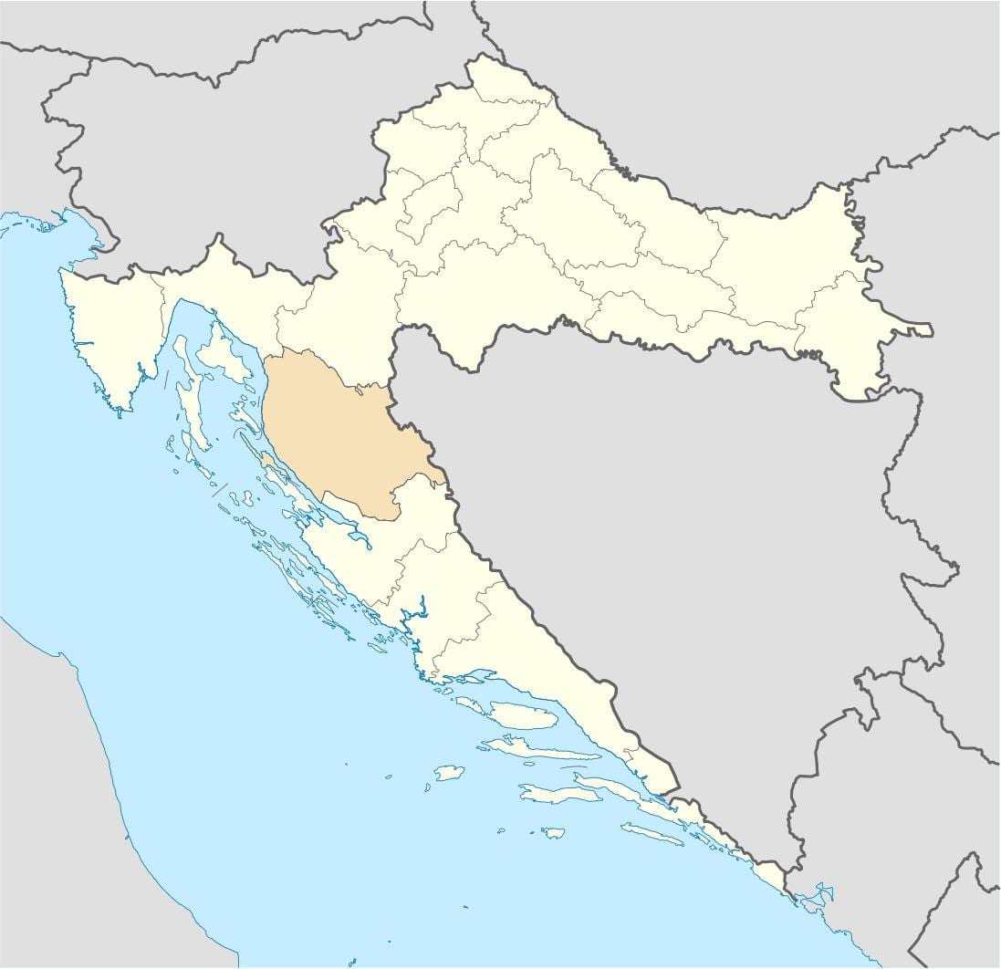 senj, Hırvatistan harita
