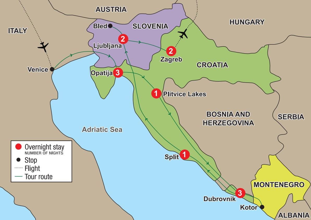 harita opatija, Hırvatistan
