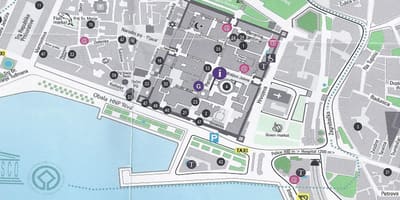 Split sokak haritası, Hırvatistan