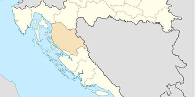 Senj, Hırvatistan harita