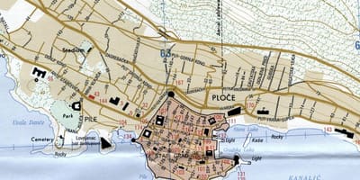 Rijeka Hırvatistan haritası 
